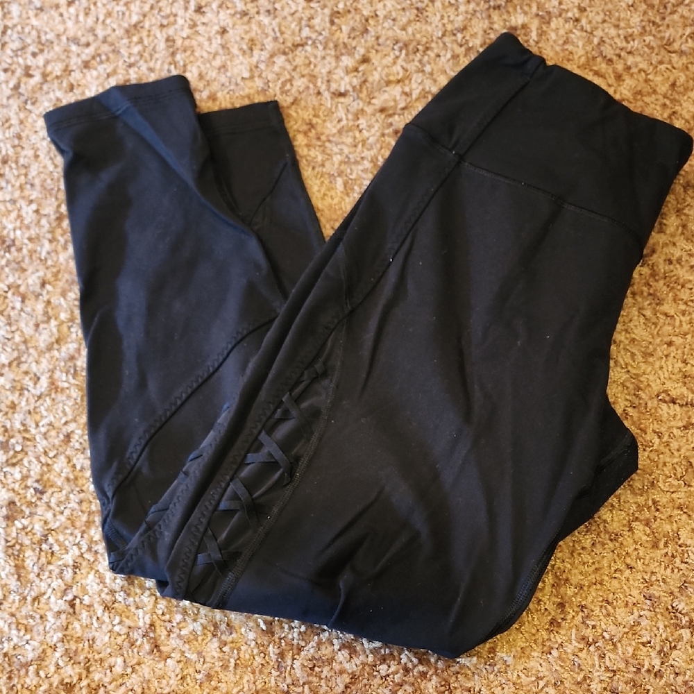 Victoria Sport Black Sport Leggings - L